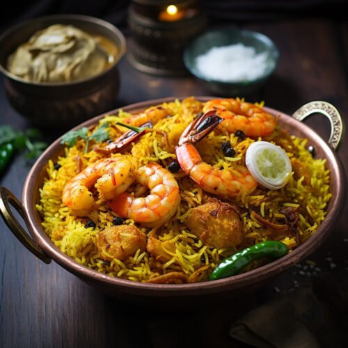 Prawns Biryani